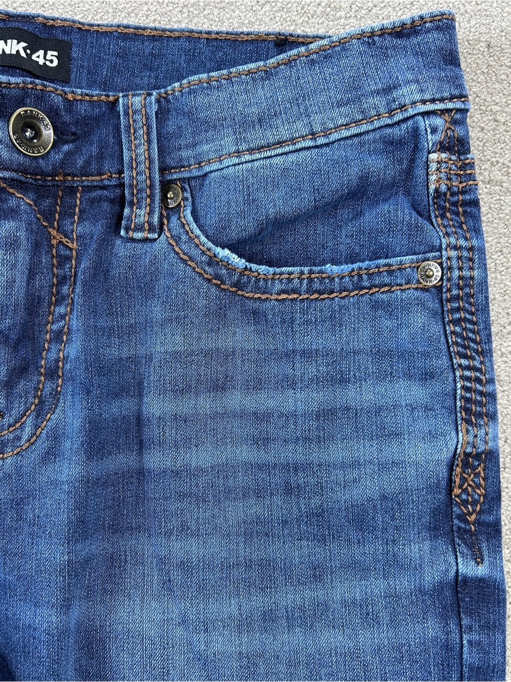 RANK 45 Bootcut Jeans , 30-32(tag)
32x31,5(measured) - Picture 6 of 14